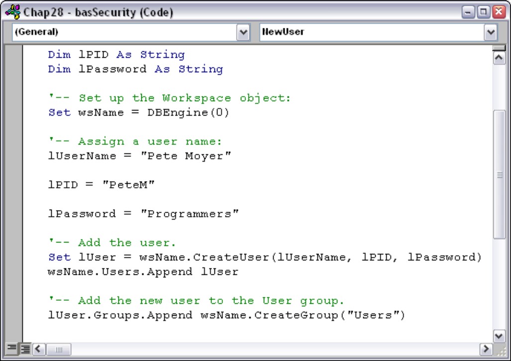 Well-documented code is easier to maintain and is less likely to lead to coding errors.